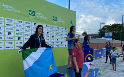 MS conquista primeira medalha nos Jogos da Juventude 2022