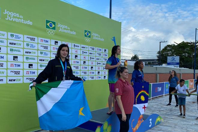 MS conquista primeira medalha nos Jogos da Juventude 2022