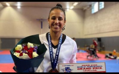 Gabriele Siqueira é bronze no Grand Prix de Taekwondo