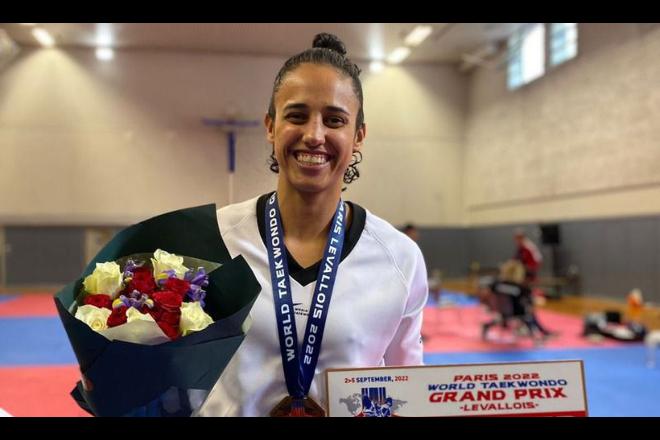 Gabriele Siqueira é bronze no Grand Prix de Taekwondo