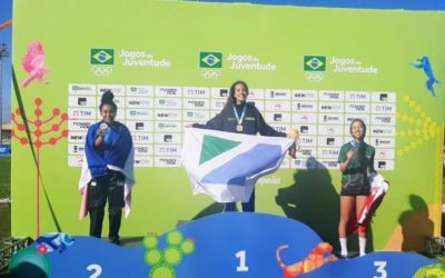 MS conquista primeira medalha de ouro nos Jogos da Juventude