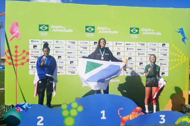MS conquista primeira medalha de ouro nos Jogos da Juventude