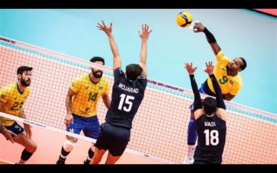 Brasil vence o Irã e enfrenta a Argentina nas quartas do Mundial de vôlei