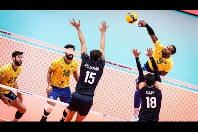 Brasil vence o Irã e enfrenta a Argentina nas quartas do Mundial de vôlei