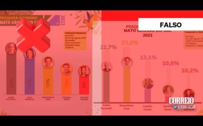 Pesquisas falsas sobre intenção de voto ao governo de MS circulam no Whatsapp