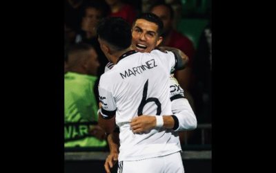 Cristiano Ronaldo desencanta, e United vence o Sheriff pela Liga Europa