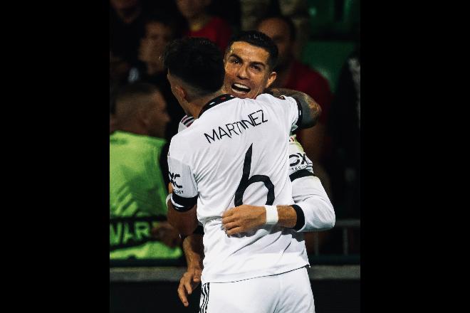 Cristiano Ronaldo desencanta, e United vence o Sheriff pela Liga Europa