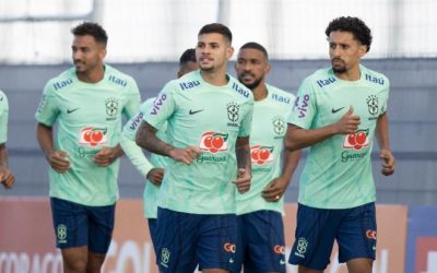 Neymar dá susto em treino e Bruno Guimarães, machucado, não enfrenta Gana