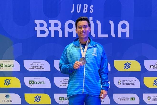 MS conquista cinco medalhas no segundo dia de Jogos Universitários Brasileiros 2022