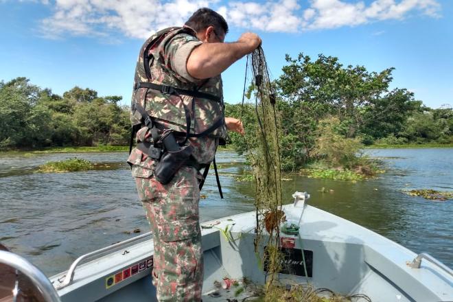 Polícia Ambiental inicia operação para prevenir pesca ilegal durante a pré-piracema