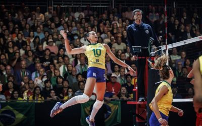Brasil vence Japão de virada e vai à semifinal do Mundial de Vôlei