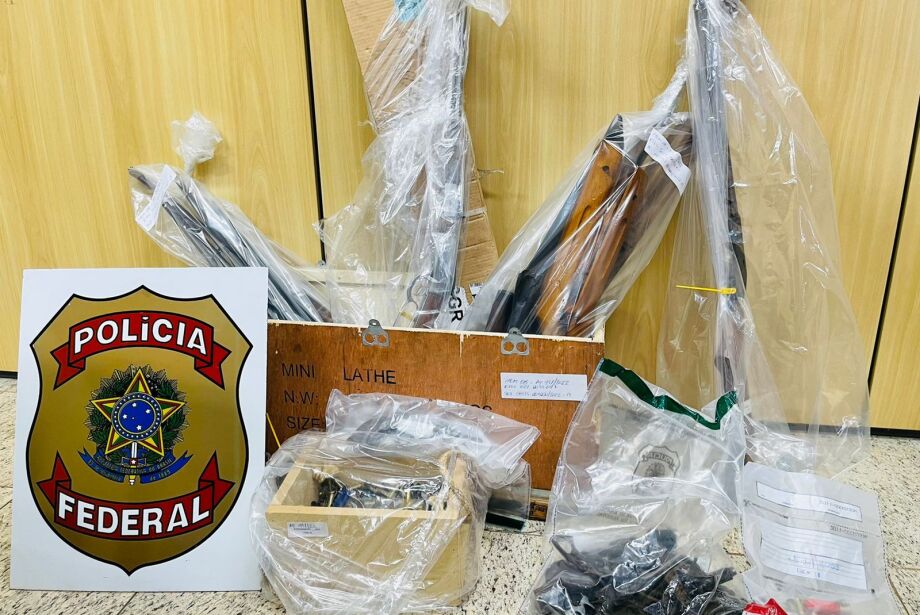 Armas apreendidas com portador de CAC investigado pela PF somam cerca de R$ 100 mil