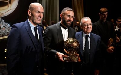 Benzema vence Bola de Ouro e Vinicius Jr é 8º; top 10 não tem Ronaldo e Messi
