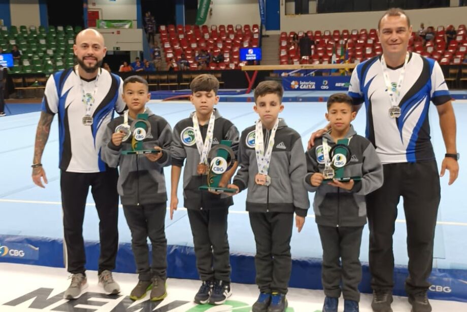 Equipe de MS conquista medalha de prata no Brasileiro Juvenil de Ginástica em Campo Grande