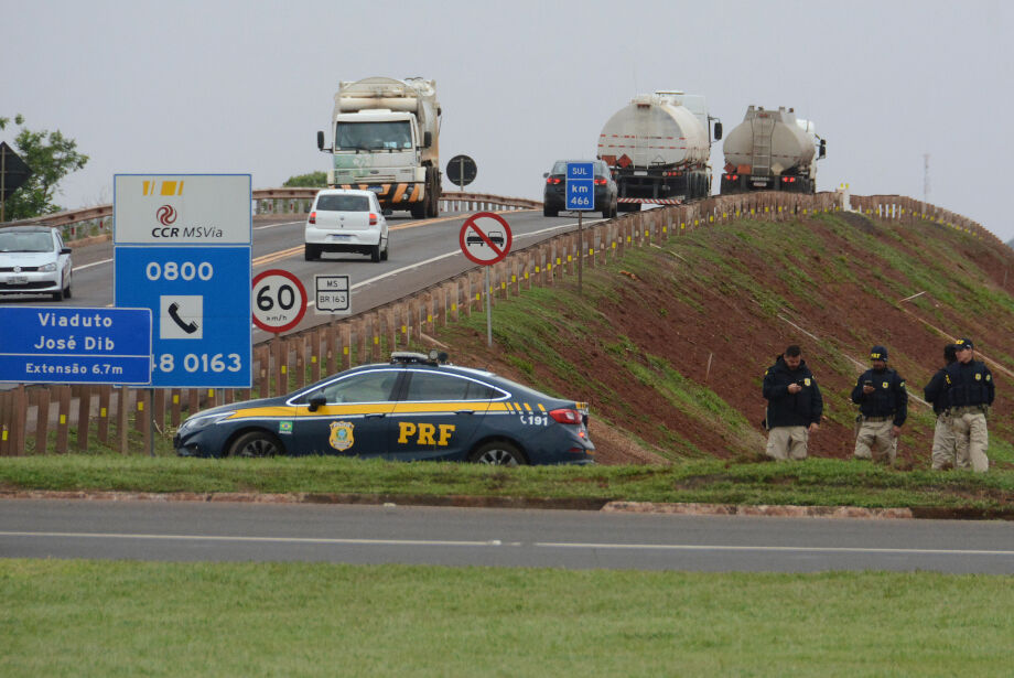 Segundo a PRF, bloqueios persistem apenas em Aparecida do Taboado