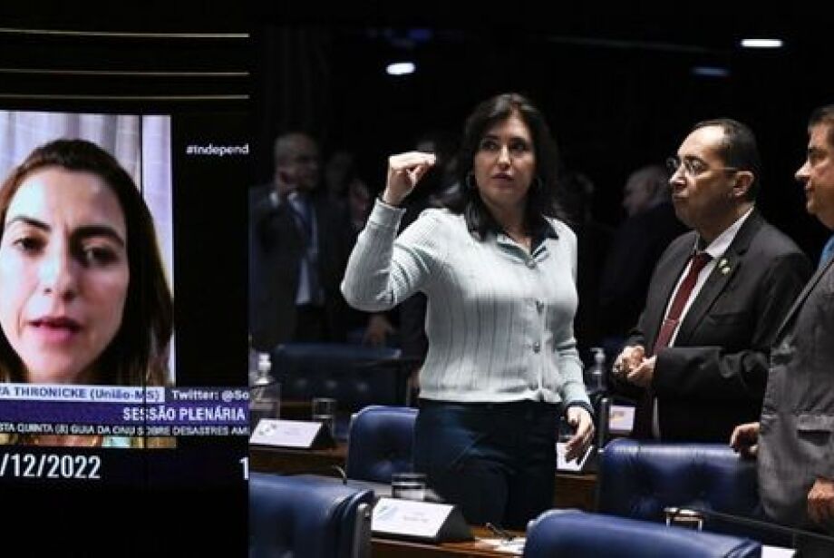 Nelsinho, Simone e Soraya votam a favor e PEC da Transição é aprovada no Senado