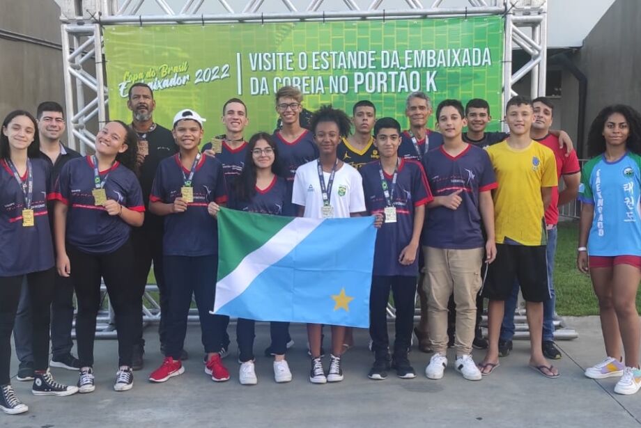 Equipe de MS conquista 15 medalhas na Copa do Brasil de Taekwondo