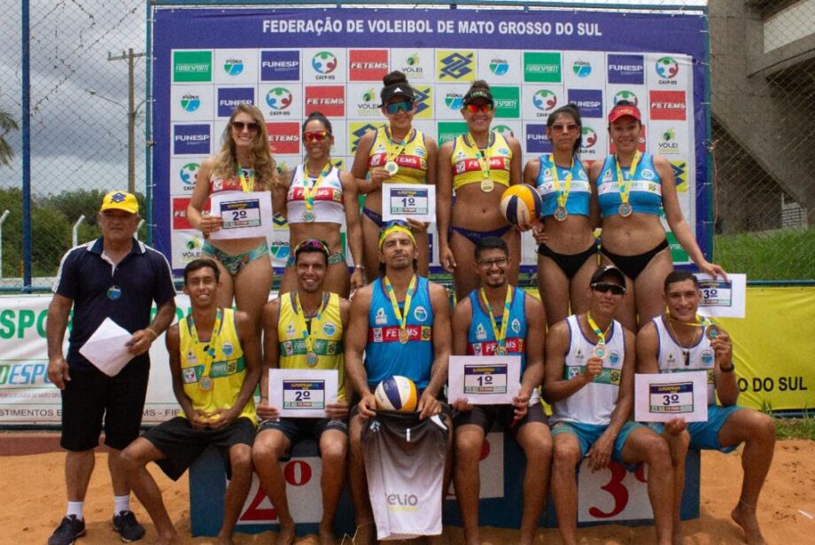 Torneio Super Praia MS define últimos campeões do vôlei de praia em 2022