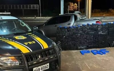 Motorista abandona caminhonete com mais de 1 tonelada de maconha na fronteira