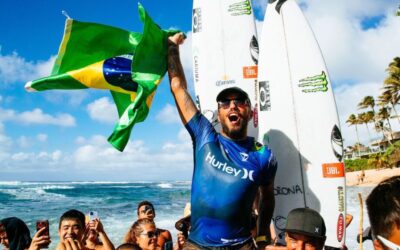 Filipinho vence etapa de Sunset Beach do circuito mundial de surfe