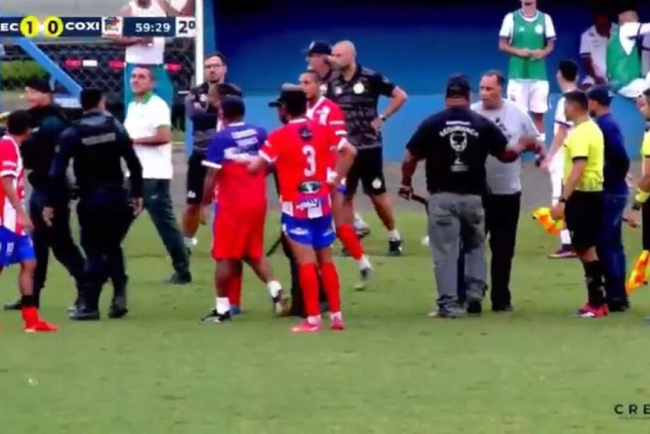 Presidente do Coxim alega que policial foi racista durante partida e jogador registra BO