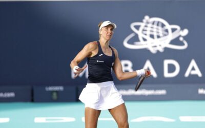 Bia Haddad sai atrás, mas vira em estreia no WTA 500 de Abu Dhabi