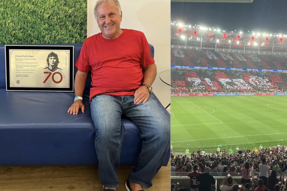Com placa, mosaico, baile e homenagem em bloco, Zico chega aos 70 anos