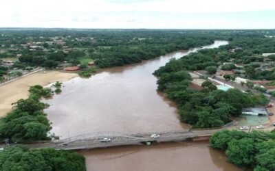 Rio atinge 7,7 metros, começa a recuar deixa ribeirinhos aliviados em Aquidauana