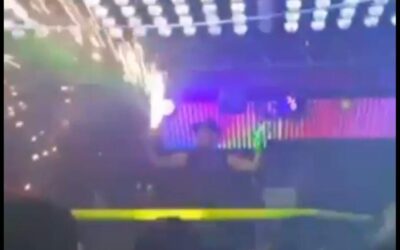 Corumbá: DJ usa sinalizador, público inala fumaça e quase repete tragédia da Boate Kiss