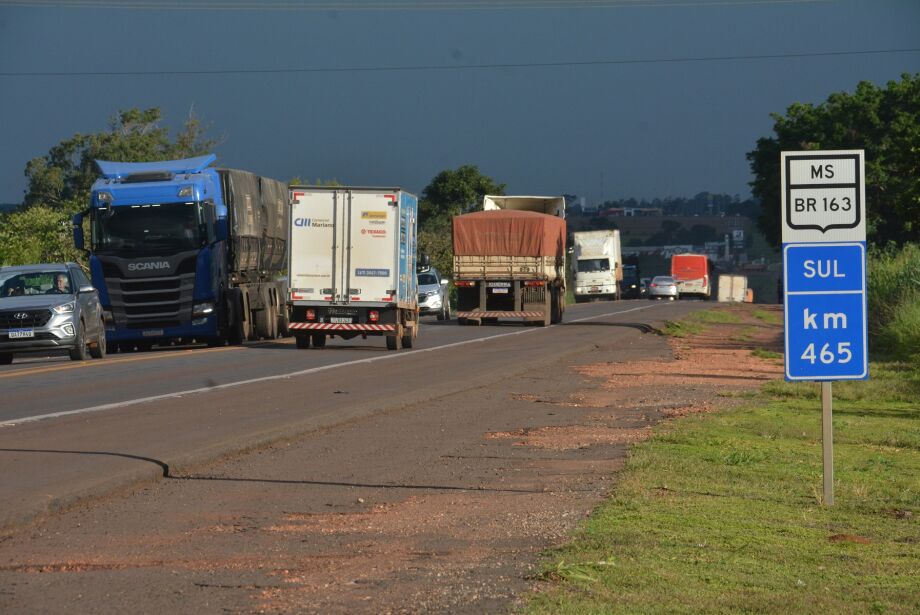 ANTT quer dobrar o valor da tarifa de pedágio no trecho sul da BR-163 em MS