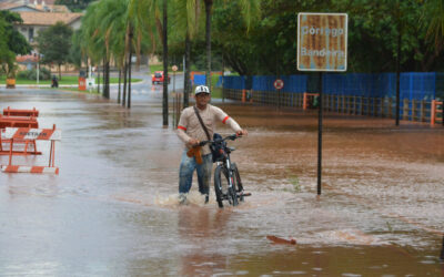 Chuva nesta sexta-feira correspondeu a 82,3% do esperado para março