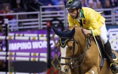 Yuri Mansur chega perto do pódio na Copa do Mundo de saltos