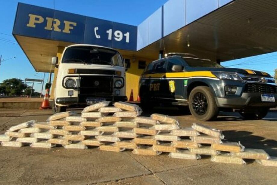 Polícia Rodoviária Federal apreende 52 kg de cocaína em Campo Grande