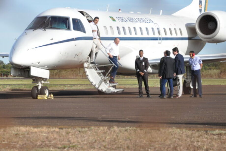 Vice-presidente, Geraldo Alckmin desembarca em Mato Grosso do Sul