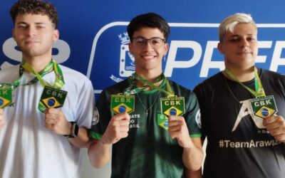 ATLETAS ASSISTIDOS PELO AUXÍLIO DA PREFEITURA CONQUISTAM OURO E PRATA EM CAMPEONATO BRASILEIRO DE KARATÊ