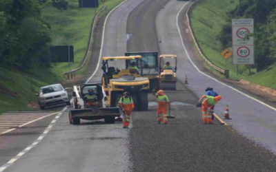BR-163 tem 15 trechos em obras em 13 cidades de Mato Grosso do Sul