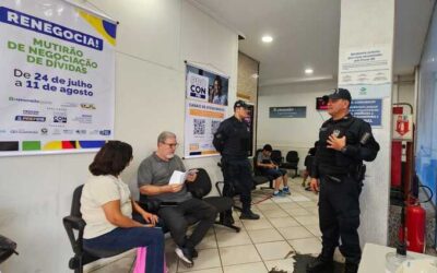 Procon/MS tem segurança reforçada durante todo período de atendimento