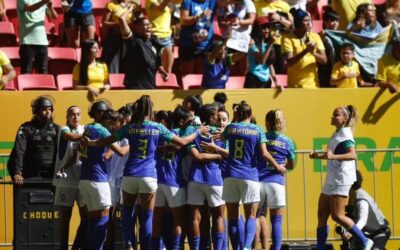 Seleção se despede do Brasil com festa e goleada antes de embarque para a Copa