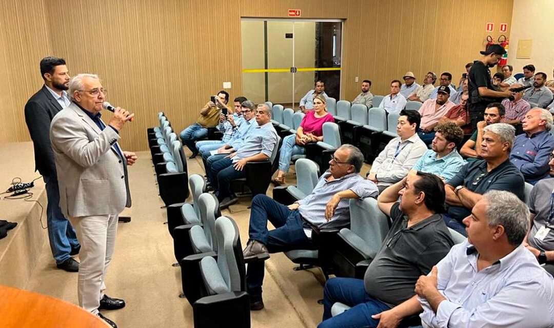 Presidente do TCE-MS se reúne com produtores rurais de Corumbá