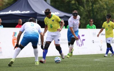 Seleção brasileira de futebol de cegos garante vaga nos Jogos de Paris