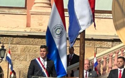 Representando o Estado, vice-governador participa da posse do novo presidente do Paraguai