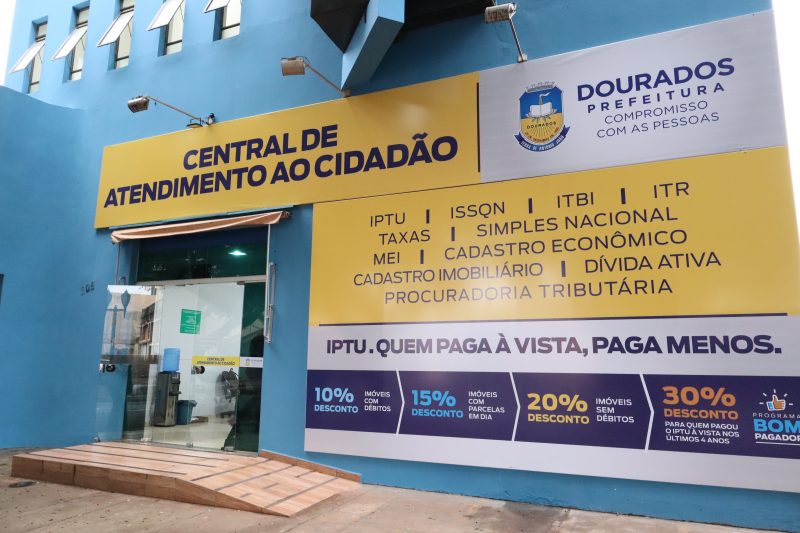 Programa de Regularização Fiscal dá 50% no pagamento à vista de tributos municipais