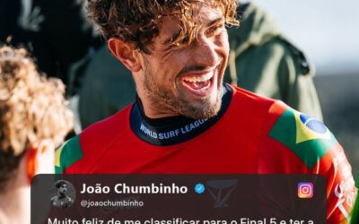 Chumbinho celebra vaga nos Jogos Olímpicos de Paris: ‘Oportunidade incrível na vida’