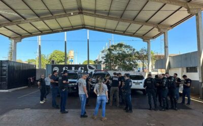 Polícia Civil realiza operação para combater tráfico de drogas na ‘favelinha’ de Maracaju