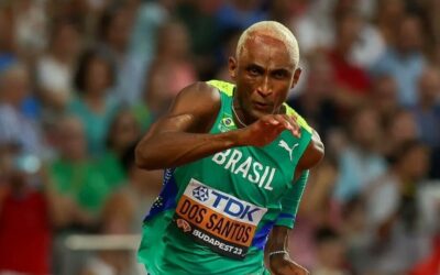 Alison dos Santos fica em quinto na final dos 400 m com barreiras do Mundial