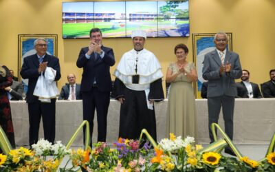 Na posse do reitor, Riedel destaca papel inclusivo e transformador da UEMS no Estado