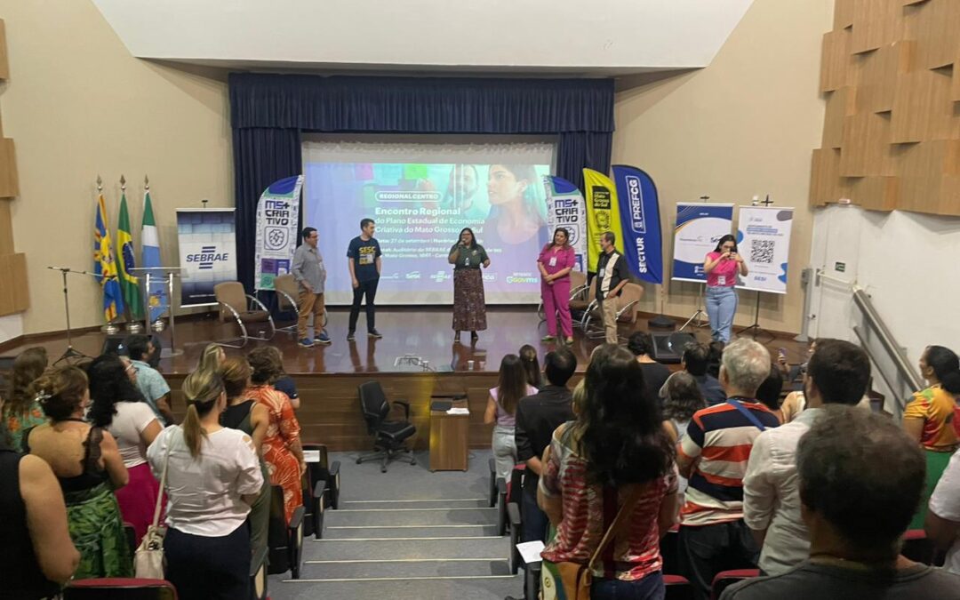 Profissionais da economia criativa de Campo Grande participam de encontro regional