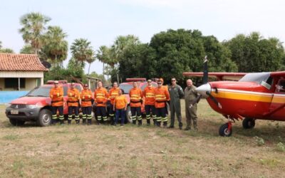 Bombeiros atuam no monitoramento e combate a incêndios florestais em todo MS