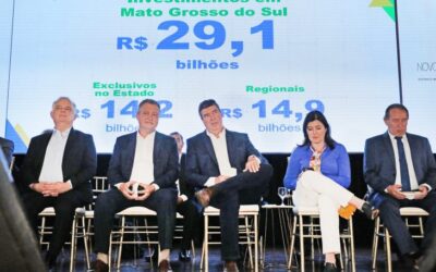 Eduardo Riedel e ministros apresentam obras do Novo PAC que vão mudar a realidade de MS