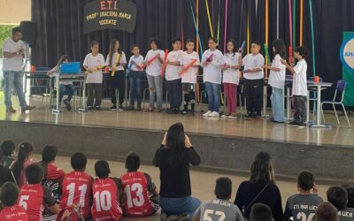 1ª Inter E.T.I’s reúne cinco escolas e 150 alunos com apresentações artísticas e disputa de futsal